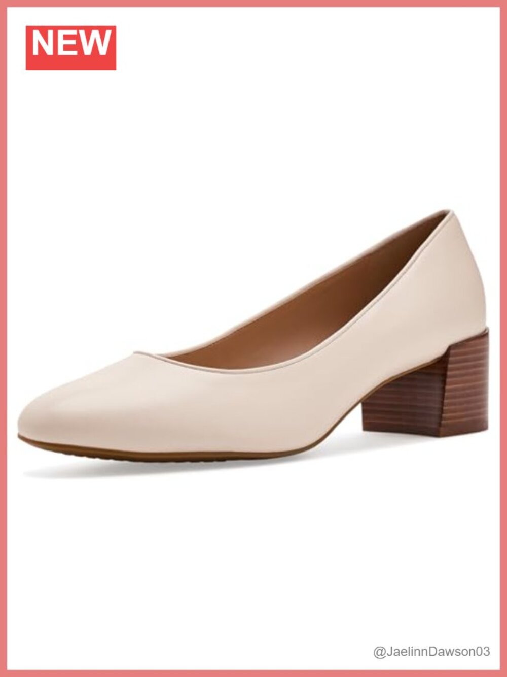 Cole Haan Women's Shayla Block Heel Pump Leather 45mm Sandal